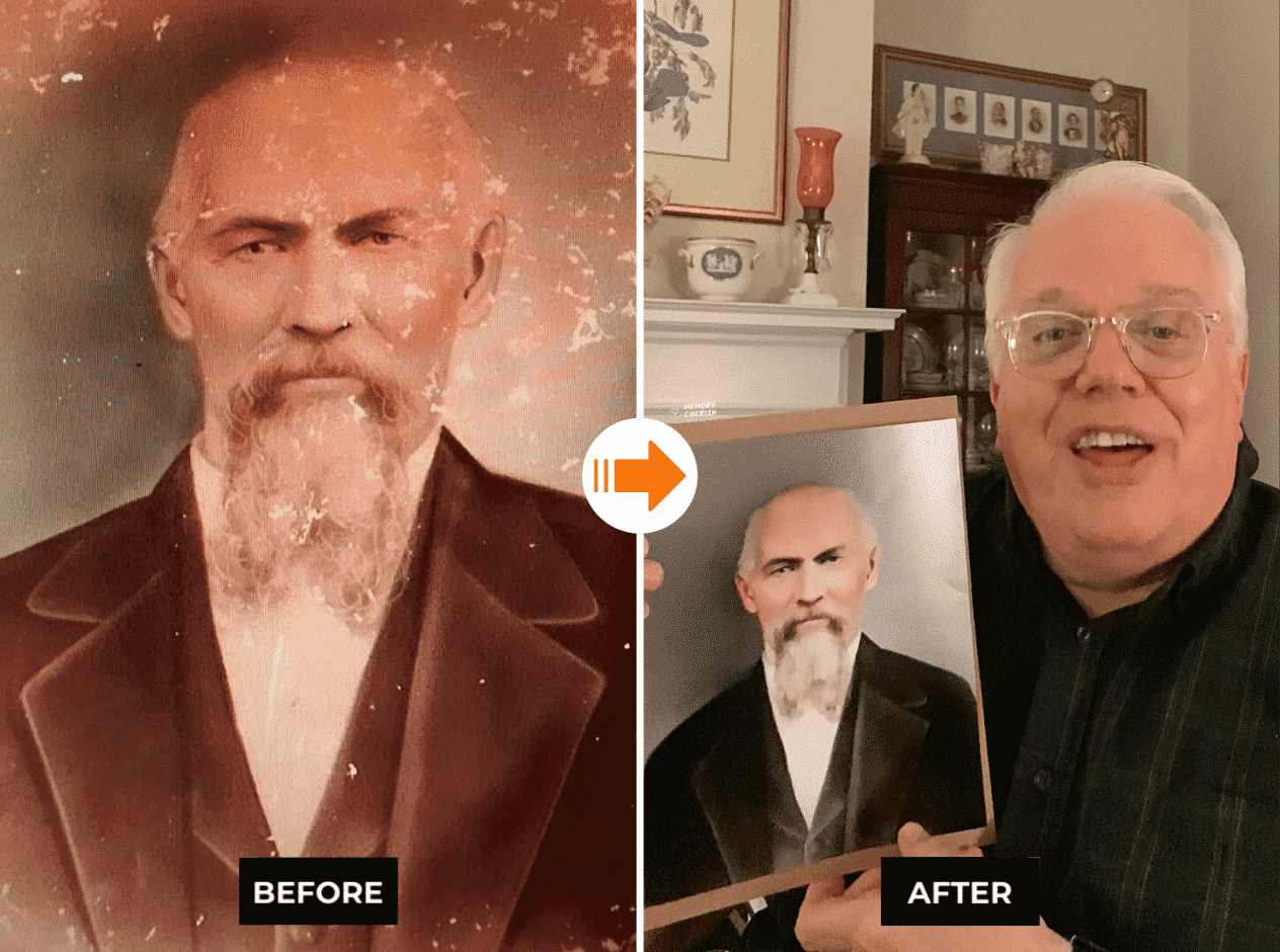 photo restoration example 1